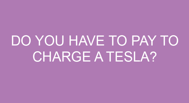 do-you-have-to-pay-to-charge-a-tesla