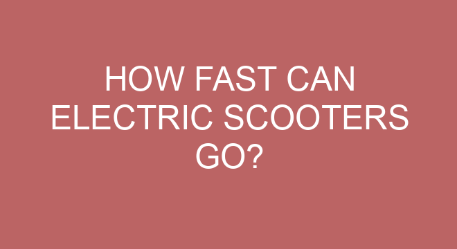 how-fast-can-electric-scooters-go-escootersandparts