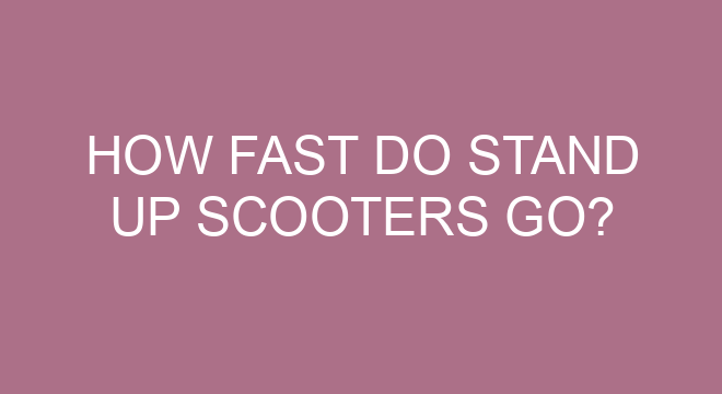 how-fast-do-stand-up-scooters-go