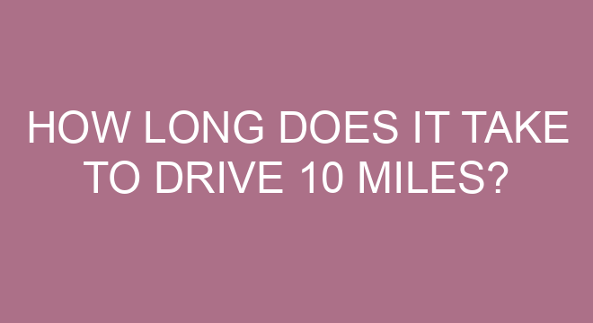 How Long Is 2 Miles In Minutes Driving 