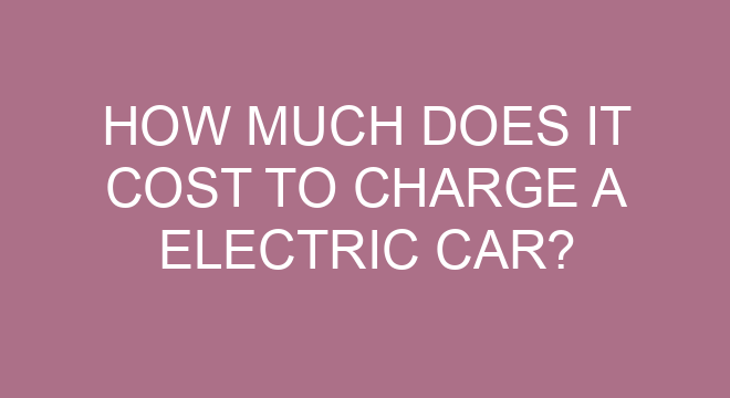 how-much-does-it-cost-to-charge-a-electric-car