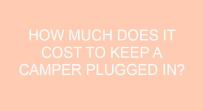 how-much-does-it-cost-to-keep-a-camper-plugged-in