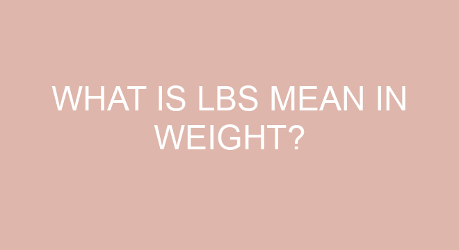 what-is-lbs-mean-in-weight