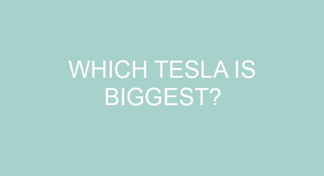 which-tesla-is-biggest